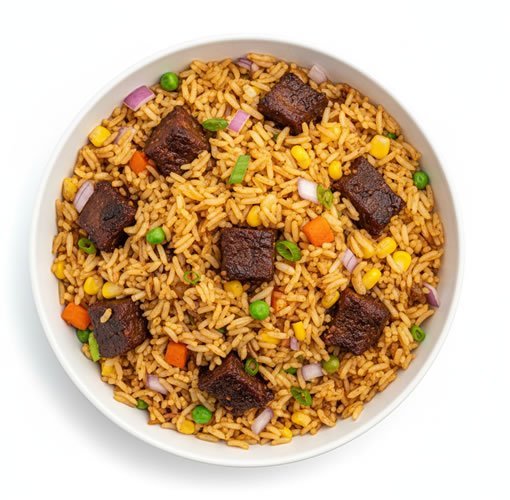 Asun fried rice